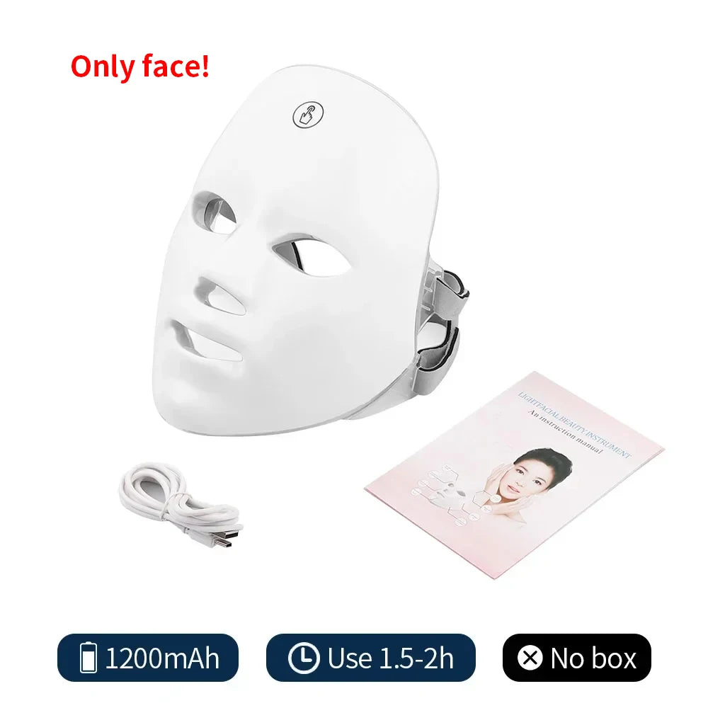 DermaGlow™ Advanced LED Face & Neck Lifting Therapy Device