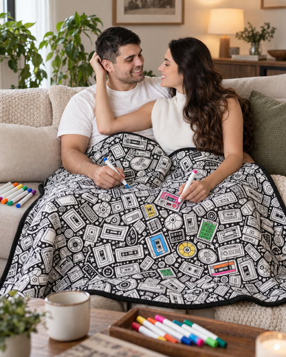 COZOODLE Colouring Blanket — view 3