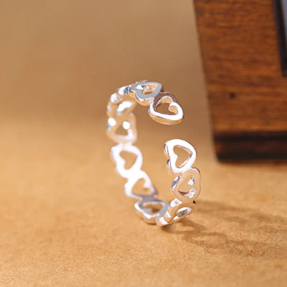 Open Hearts Ring