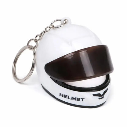 Visor Mini Helmet Keyring — LED night light, eight designs