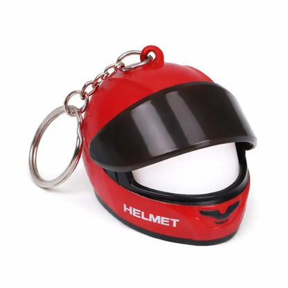 Visor Mini Helmet Keyring — LED night light, eight designs