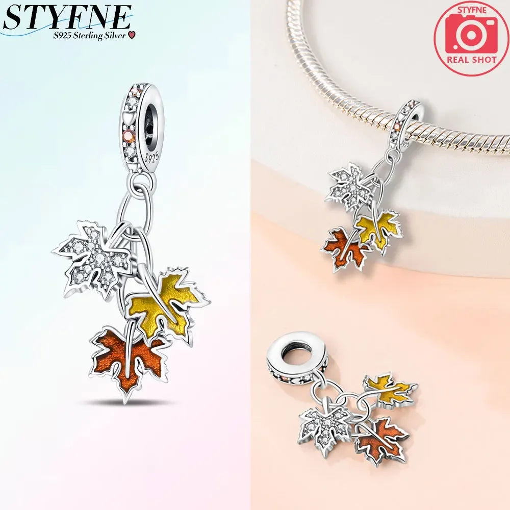 Autumn Leaves Dangle Charm
