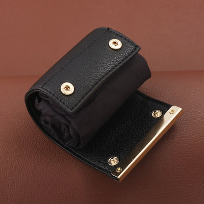 Carryall Pocket Tote — Foldable Shopping Bag with Alloy Keyring