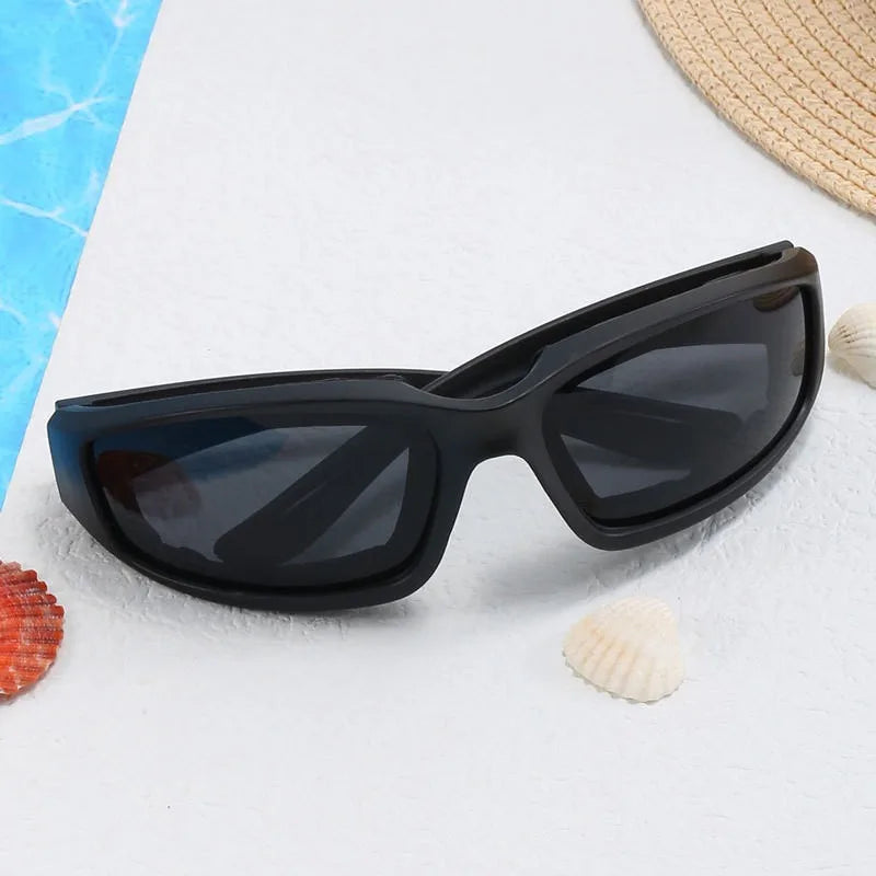 Outdoor Cycling Sunglasses with Eye Protection – CS Tactical Sports Glasses with Sponge Foam, Ideal for Cycling and Skiing – 1 Pair