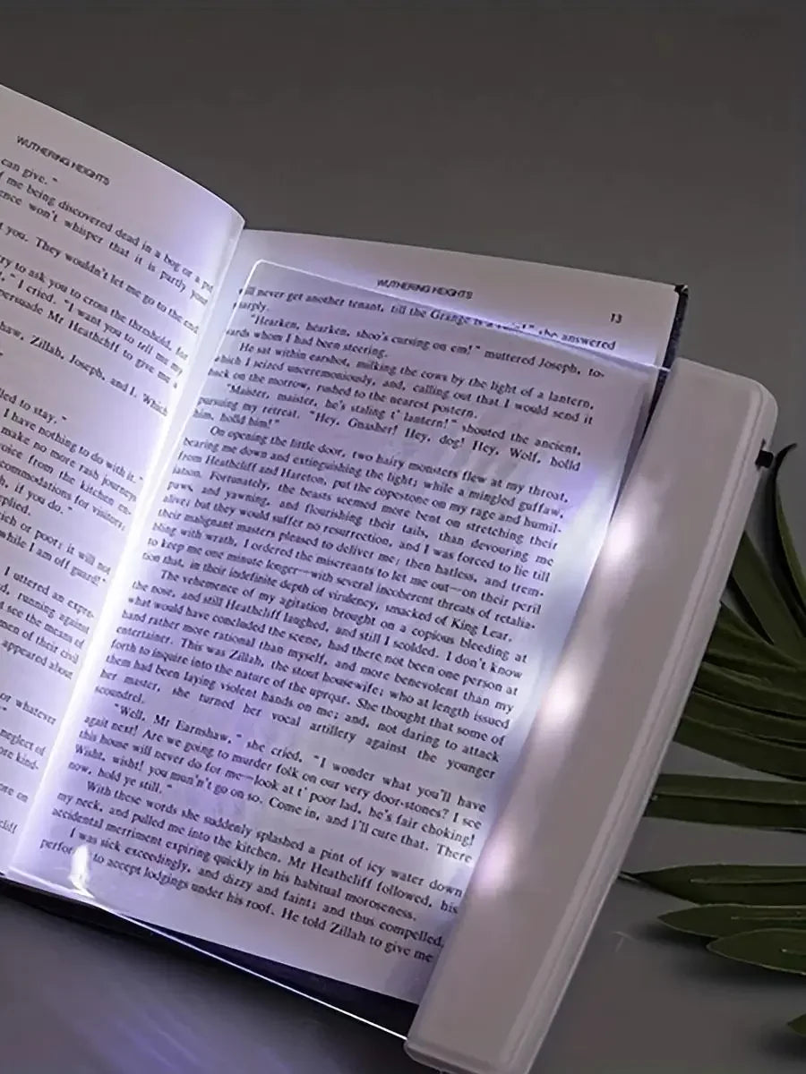 Halo Panel Book Light — Low-Glare LED Reading Light