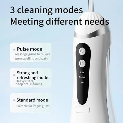 Electric Toothbrush with Integrated Dental Irrigator and Teeth Gap Coverage – All-in-One Oral Care Device for Superior Flossing