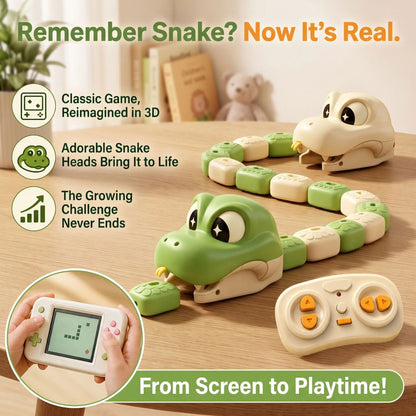 Viper RC Snake Game — Magnetic Block-Eating Duel Toy with Remote