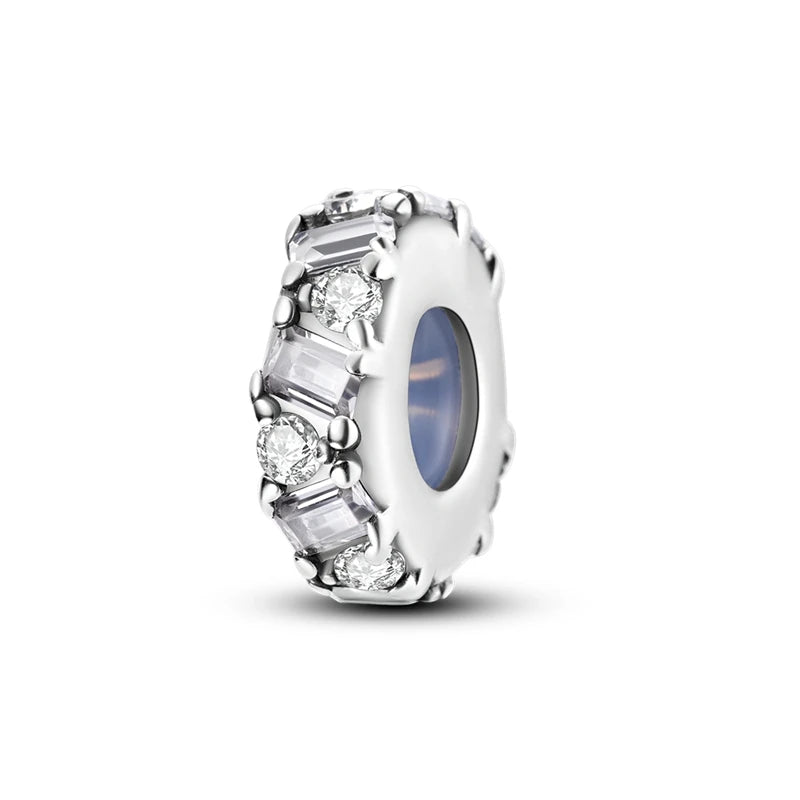 Crystal Ring Spacer Charm