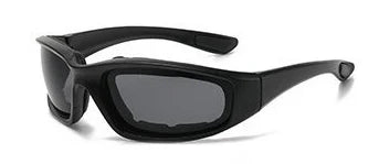 Outdoor Cycling Sunglasses with Eye Protection – CS Tactical Sports Glasses with Sponge Foam, Ideal for Cycling and Skiing – 1 Pair