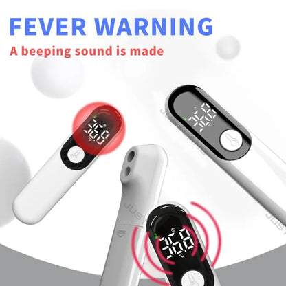 JUSTLANG Non-Contact Forehead Thermometer - LED Digital Infrared Medical Thermometer for Babies and Adults, Fast and Accurate Fever Temperature Reading