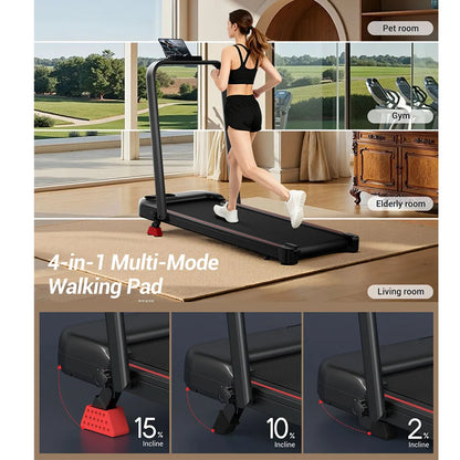 RunLite Fold™ Compact Foldable Home Treadmill with Adjustable Incline