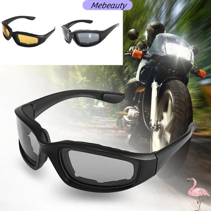 Outdoor Cycling Sunglasses with Eye Protection – CS Tactical Sports Glasses with Sponge Foam, Ideal for Cycling and Skiing – 1 Pair