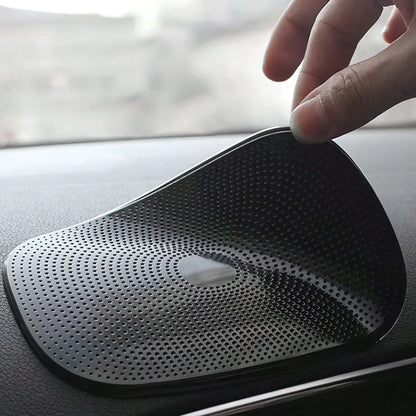 1pc Car Non-Slip Dashboard Pad - Magic Anti-Slip, Sticky Adhesive Phone & Mobile Holder, Black Silicone