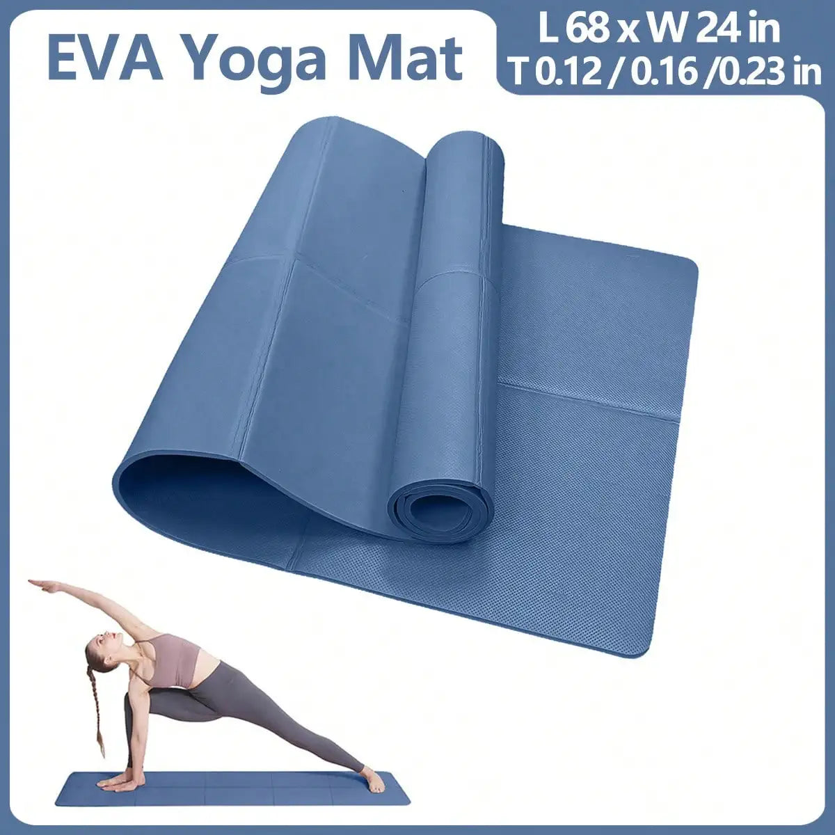 FlexMat™ Premium Non-Slip Yoga & Pilates Training Mat
