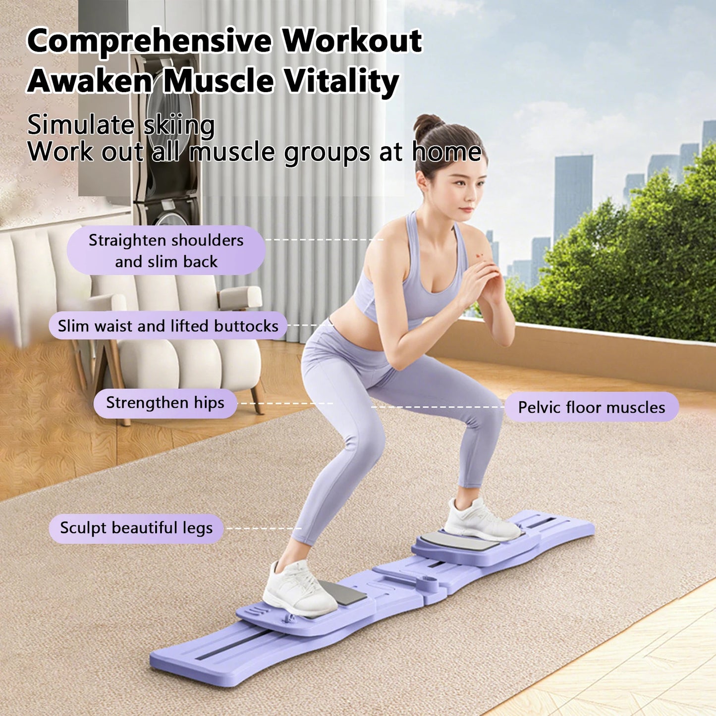SlideForm™ Full Body Pilates Training Board