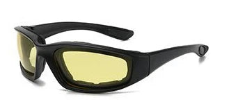 Outdoor Cycling Sunglasses with Eye Protection – CS Tactical Sports Glasses with Sponge Foam, Ideal for Cycling and Skiing – 1 Pair
