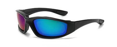 Outdoor Cycling Sunglasses with Eye Protection – CS Tactical Sports Glasses with Sponge Foam, Ideal for Cycling and Skiing – 1 Pair