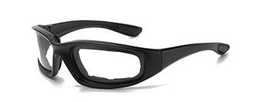Outdoor Cycling Sunglasses with Eye Protection – CS Tactical Sports Glasses with Sponge Foam, Ideal for Cycling and Skiing – 1 Pair
