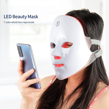 DermaGlow™ Advanced LED Face & Neck Lifting Therapy Device