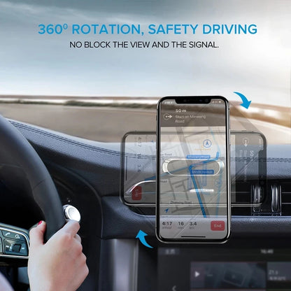 E.Z Portable Magnetic Phone Holder – Sleek, Secure Phone Mount
