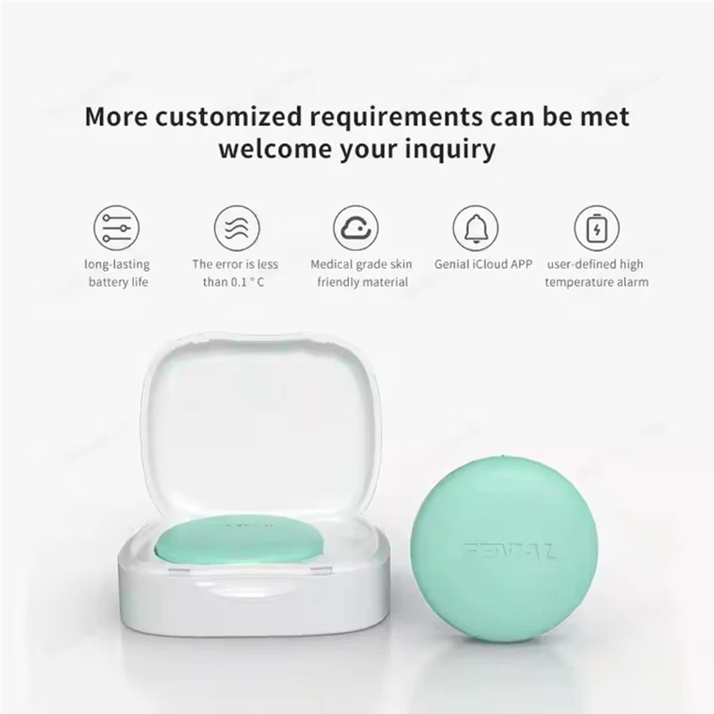 Smart Underarm Thermometer – Real-Time App Tracking for Babies& Adults