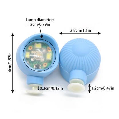 Glow Shoe Charms — Waterproof LED Clog Lights, 3 Modes (2-Pack)