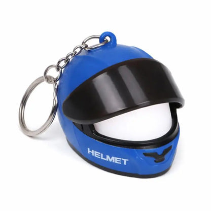 Visor Mini Helmet Keyring — LED night light, eight designs
