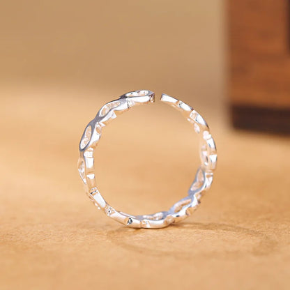 Open Hearts Ring