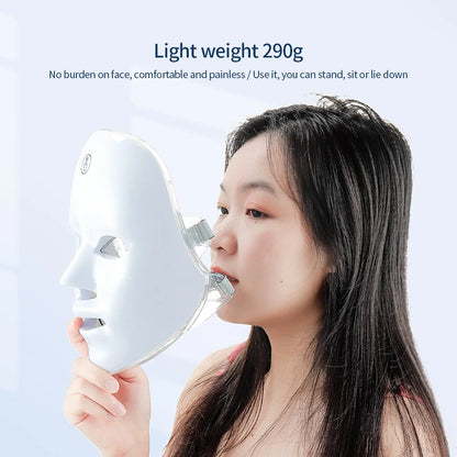 DermaGlow™ Advanced LED Face & Neck Lifting Therapy Device