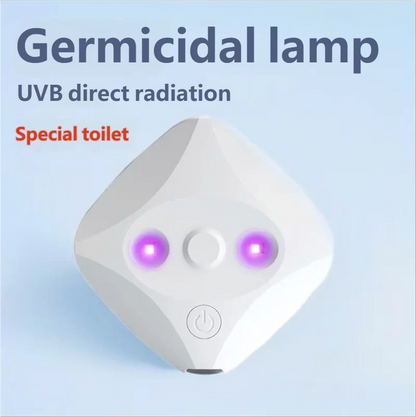 HOMEFISH Portable USB Rechargeable Toilet Sterilization Lamp – Mini Disinfection Light for Home Use