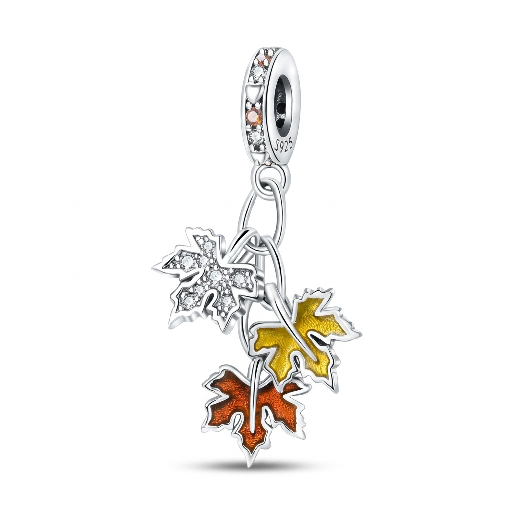 Autumn Leaves Dangle Charm