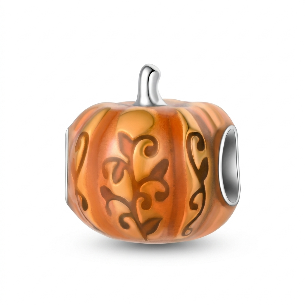 Carved Pumpkin Charm