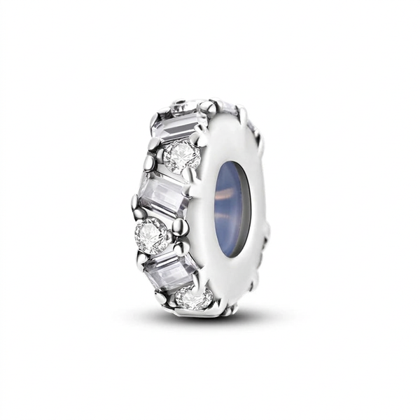 Crystal Ring Spacer Charm