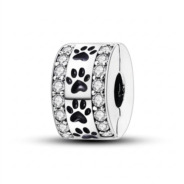 Paw Print Clip Charm